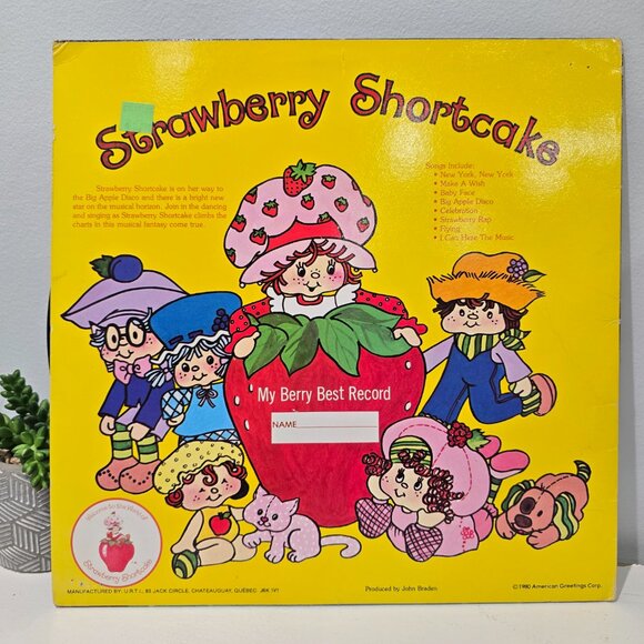 Strawberry Shortcake - Strawberry Shortcake Live, Vinyl Record, 1981 - Picture 2 of 6